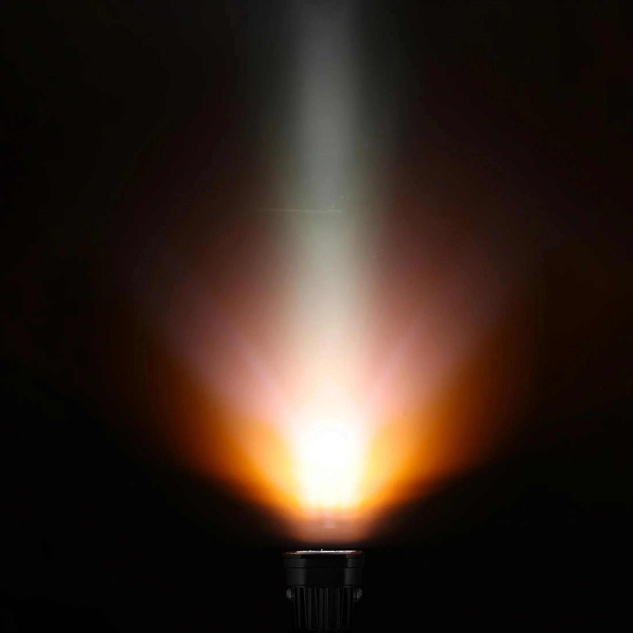 3 Inch 96W 9600 Lumens 6 Modes White&Amber Flashing LED Pod Lights