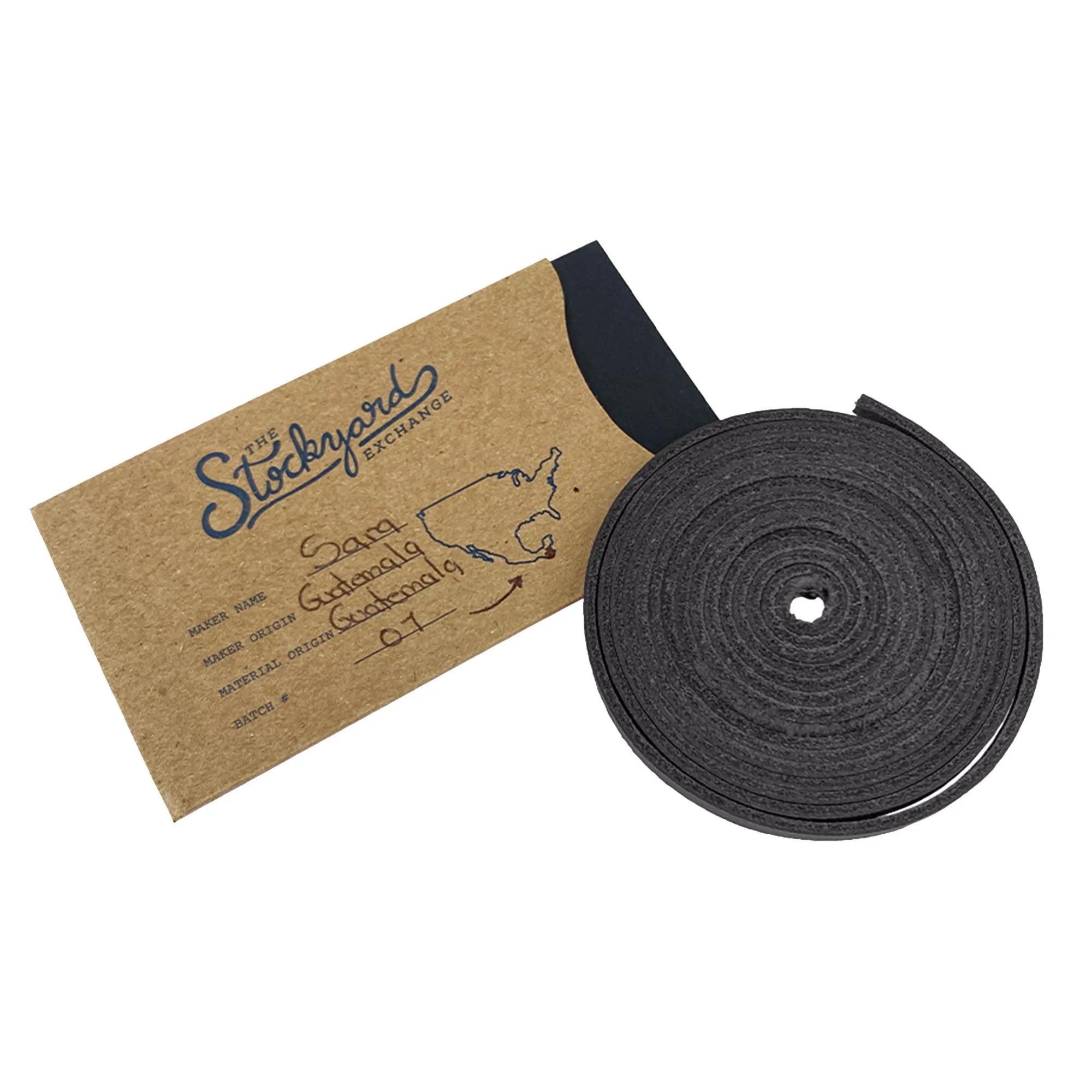 3mm. Cord Strap (2 Yards) from Thick Full Grain Leather (2.6 to 2.8mm)