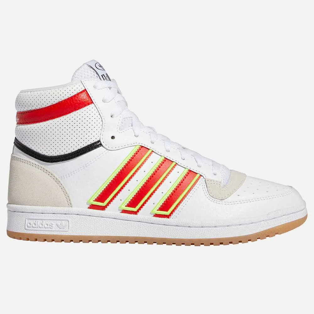 Adidas Top Ten White Red Yellow