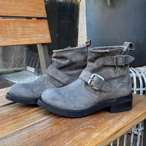 Biker boots short - antra