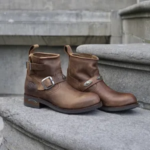 Biker boots short concho's - tang