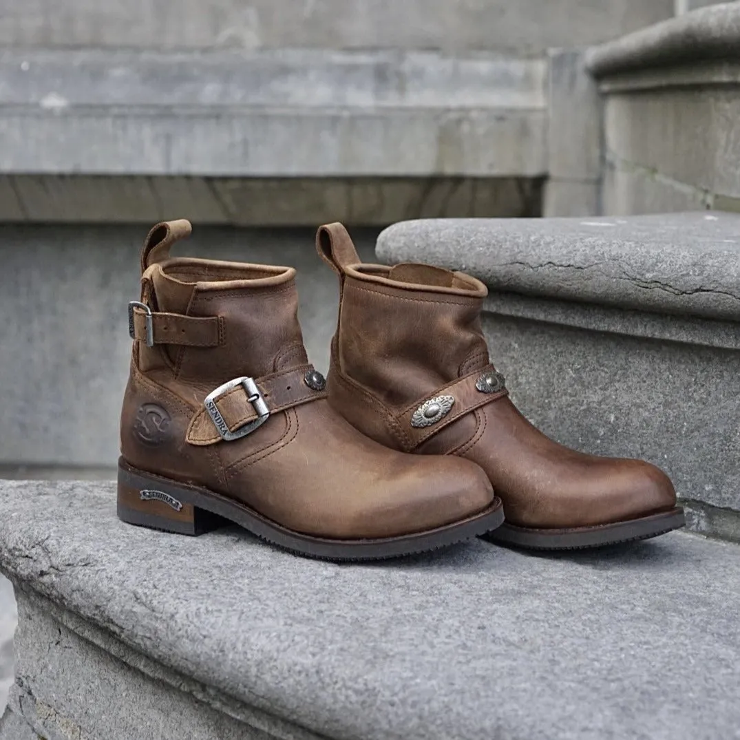 Biker boots short concho's - tang