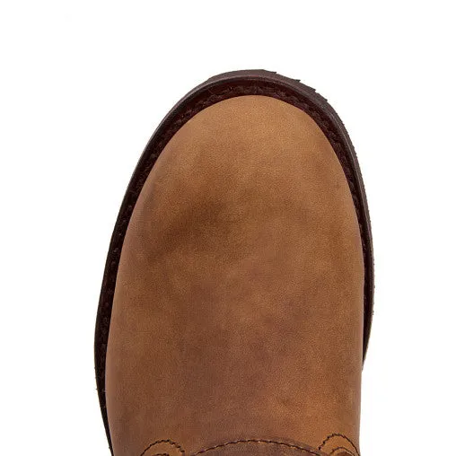 Biker boots short - light brown