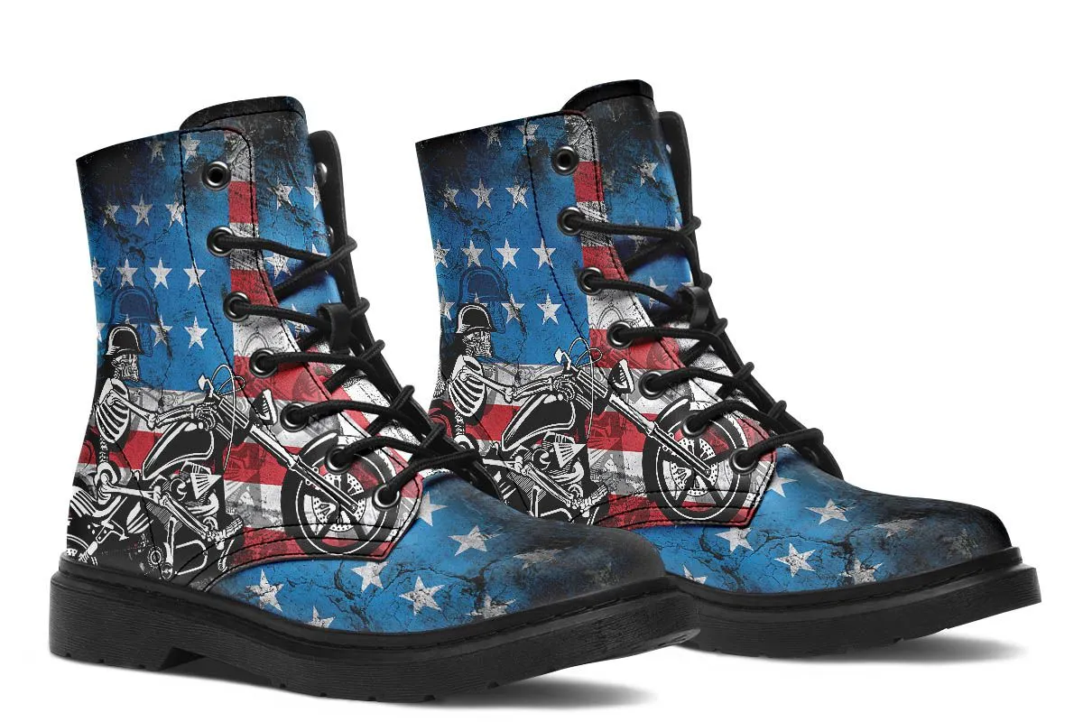 Biker Flag Skull