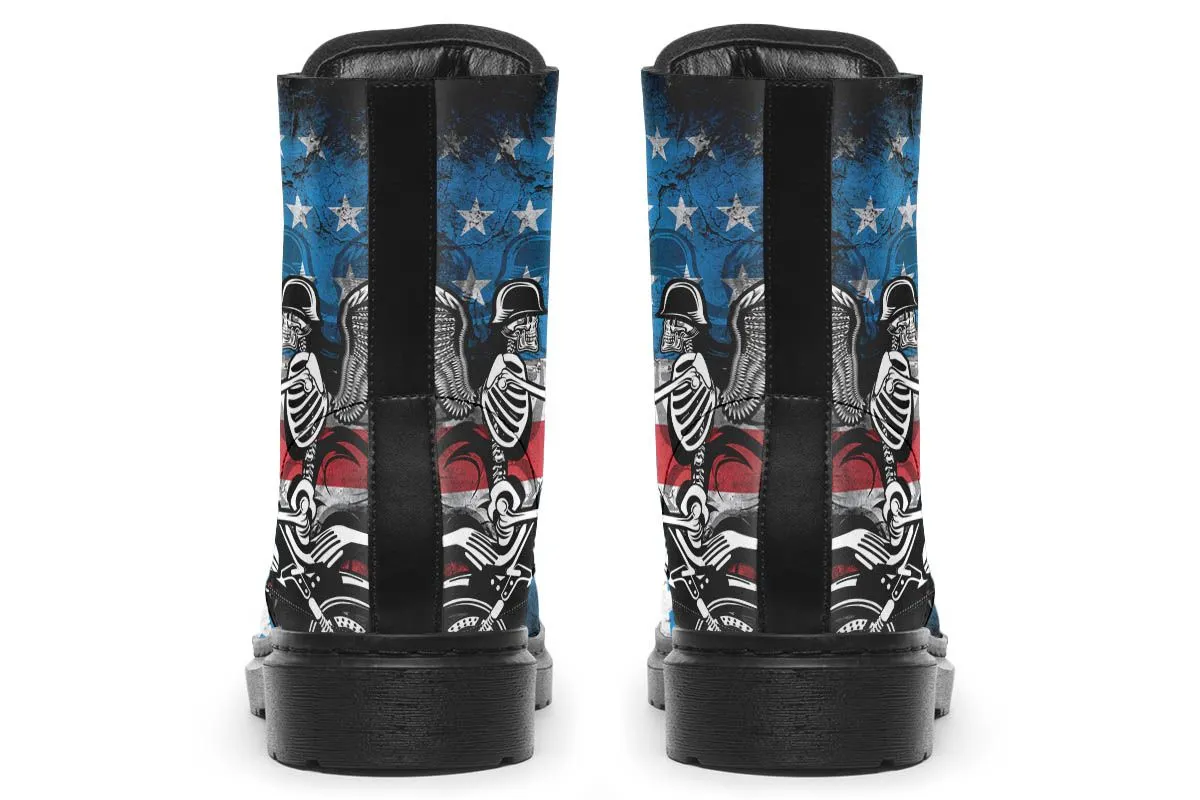 Biker Flag Skull