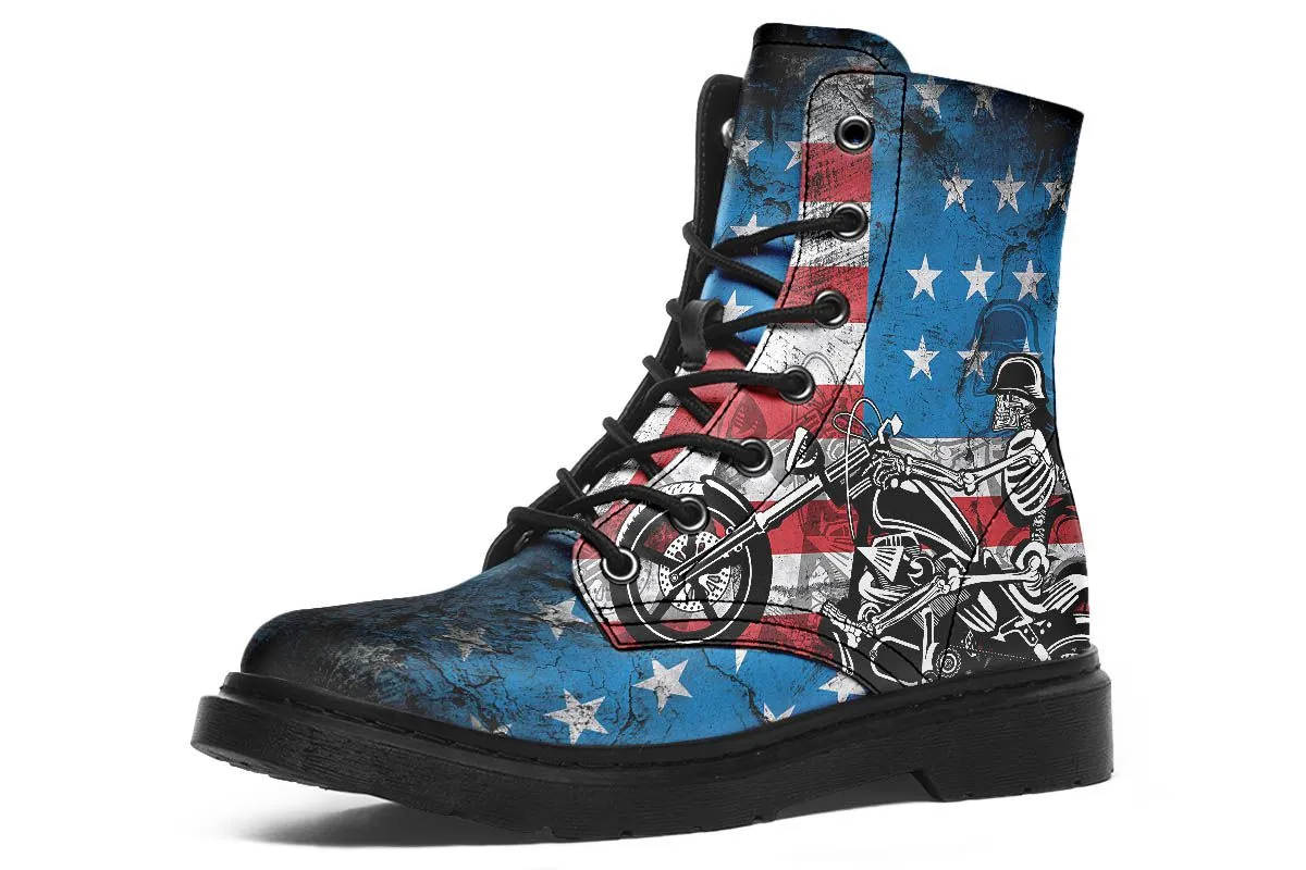 Biker Flag Skull