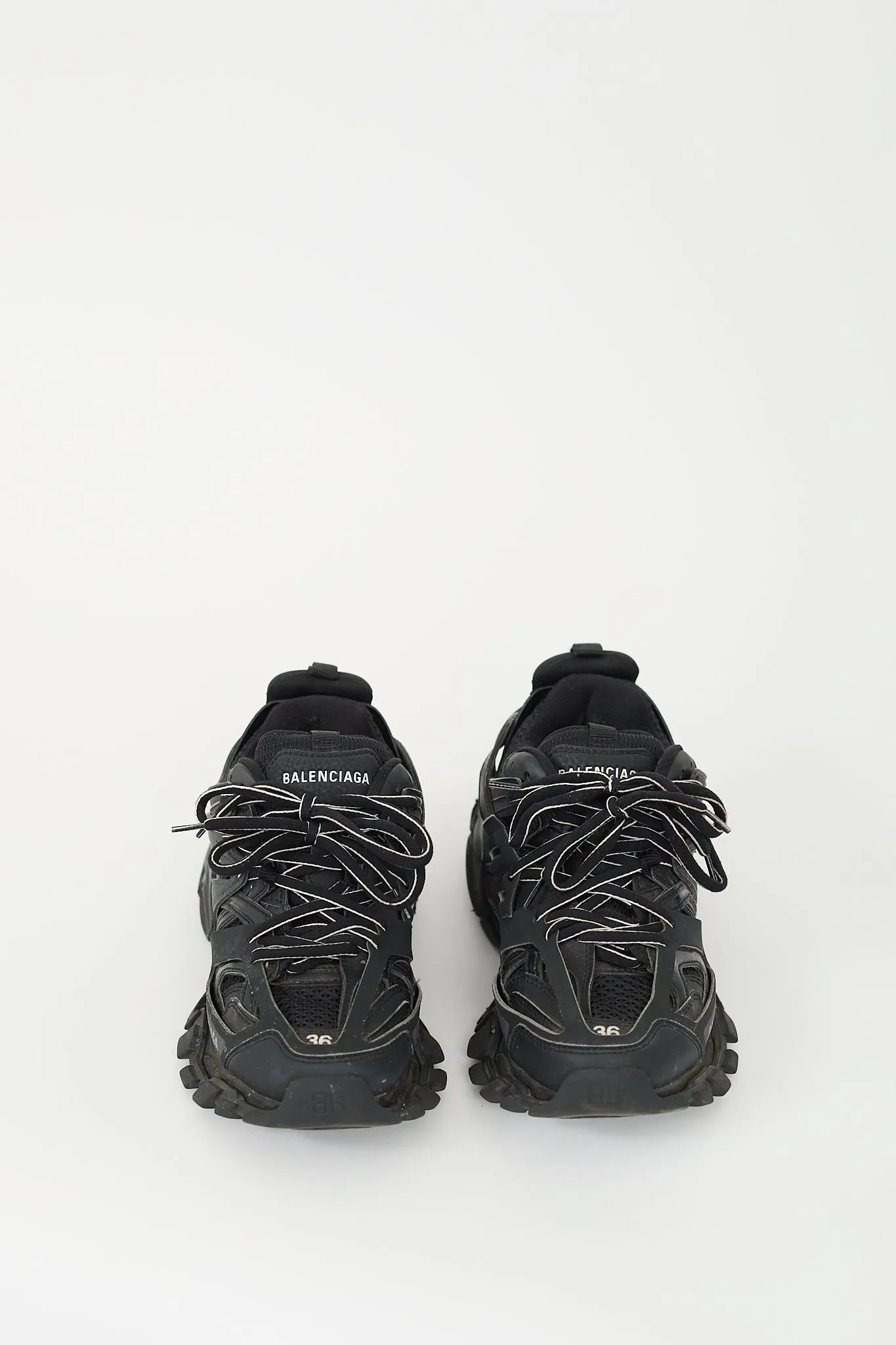 Black Track Chunky Sneaker