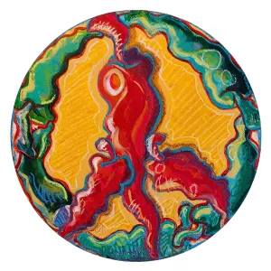 Chile Peace by Darryl Willison 24" Round