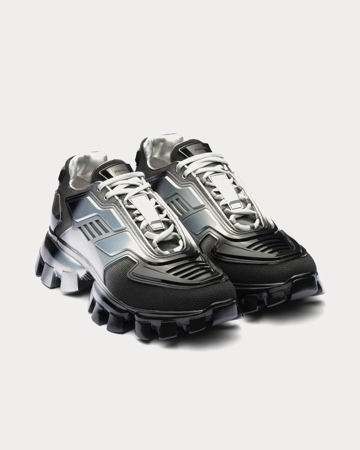 Cloudbust Thunder Silver / Black Low Top Sneakers