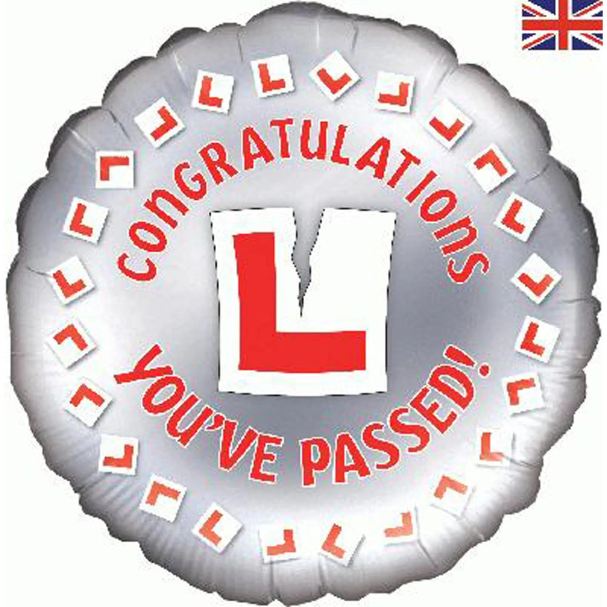 Congratulations You've Passed 18" Foil Balloon