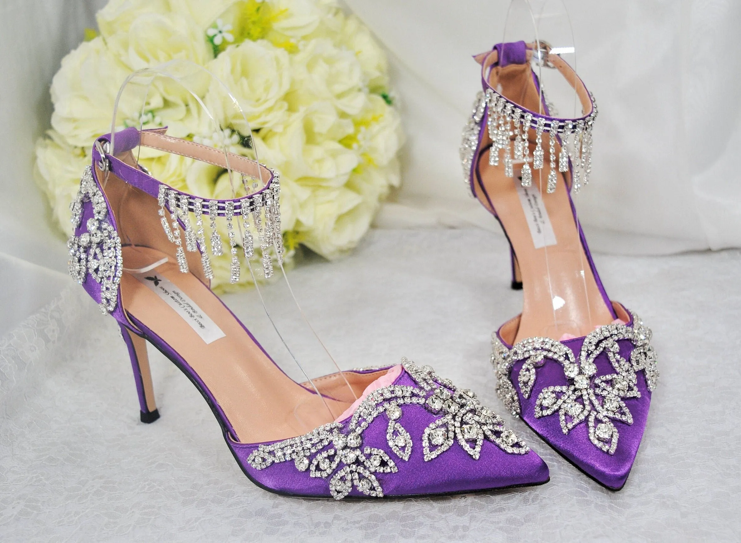 Crystal Drop Sandals | Other Colours