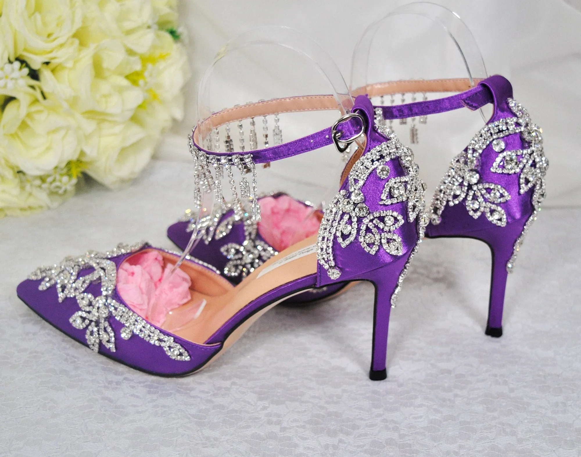 Crystal Drop Sandals | Other Colours