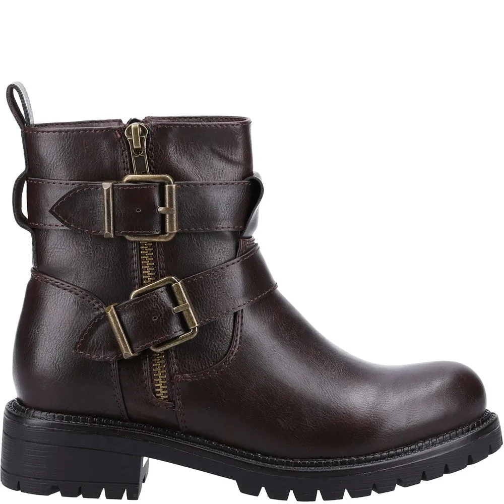 Divaz Sarah Zip Up Boot