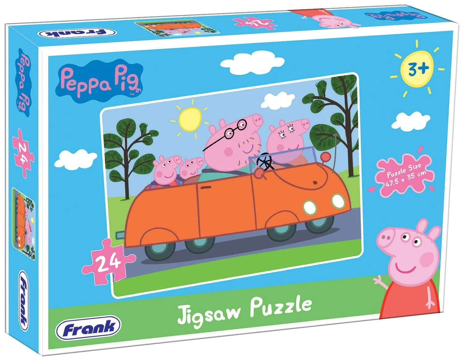 Frank Peppa Pig - Puzzle For 3 Year Old Kids And Above
