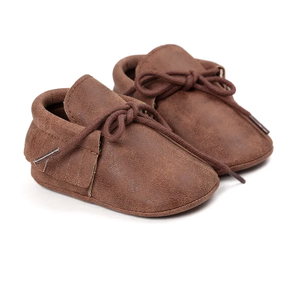 Fringed Baby Moccasins