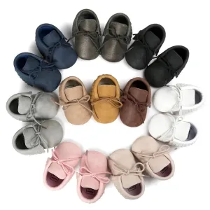Fringed Baby Moccasins