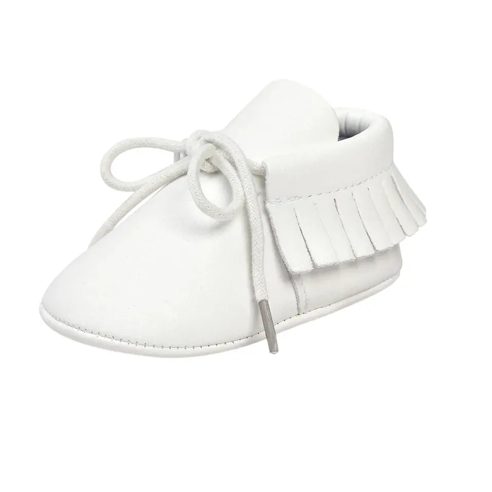Fringed Baby Moccasins