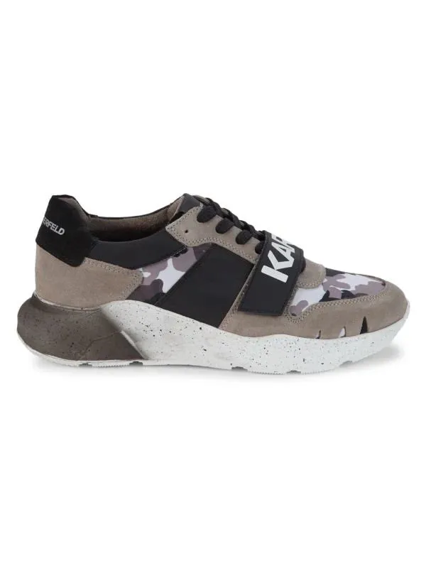KARL LAGERFELD CAMO CHUNKY SNEAKERS