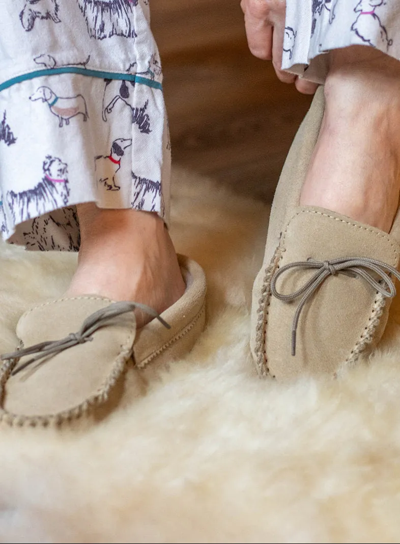 Lambswool Lined Moccasins