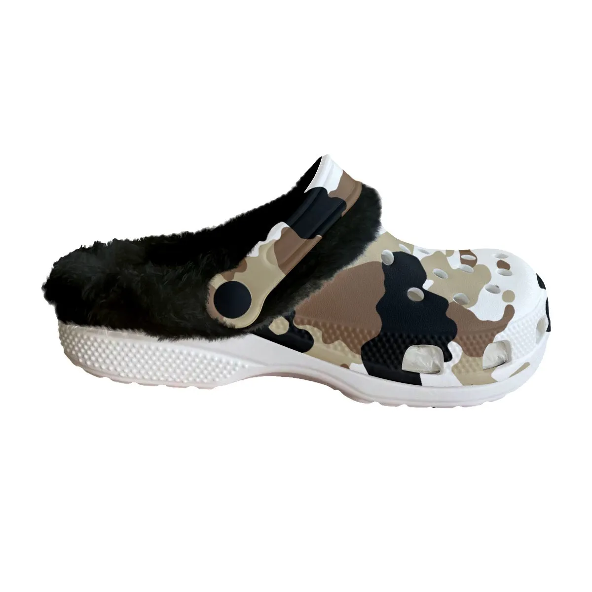 MC #8 Men's Classic Clogs with Fleece, camouflage