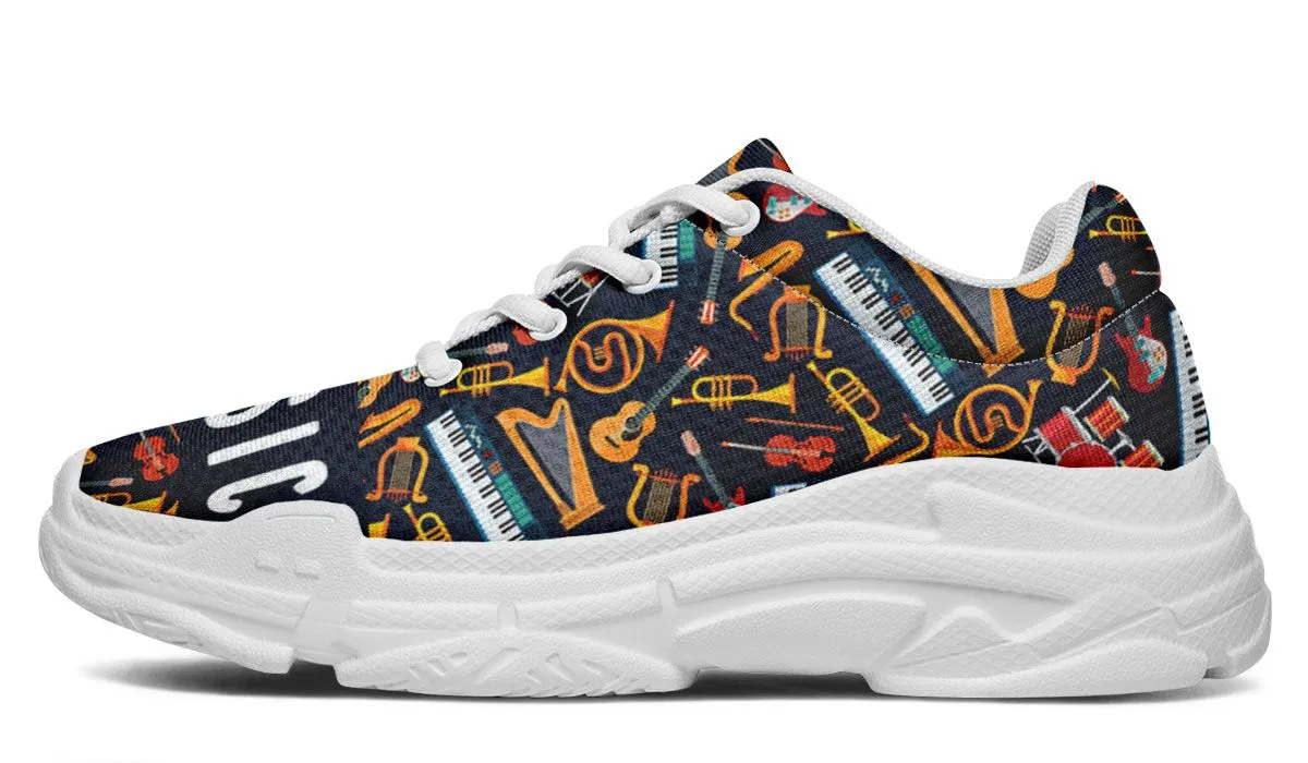 Music Teacher Chunky Sneakers