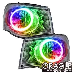 ORACLE Lighting 2007-2009 Chrysler Aspen Dynamic ColorSHIFT Headlight Halo Kit