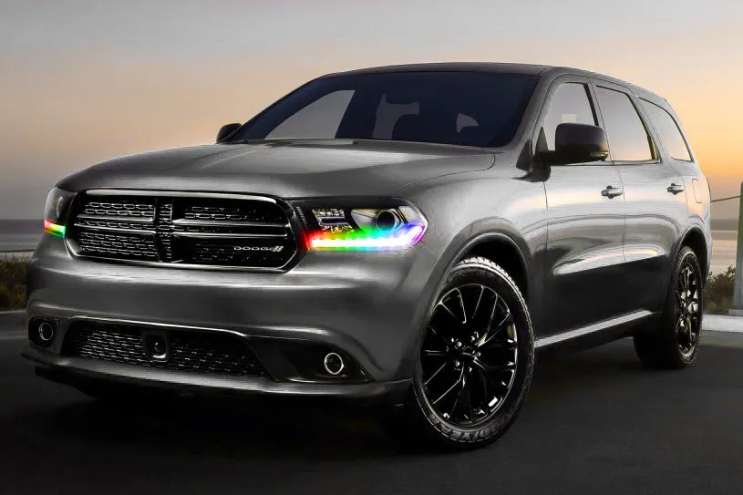ORACLE Lighting 2016-2020 Dodge Durango Dynamic ColorSHIFT RGB Headlight DRL Kit