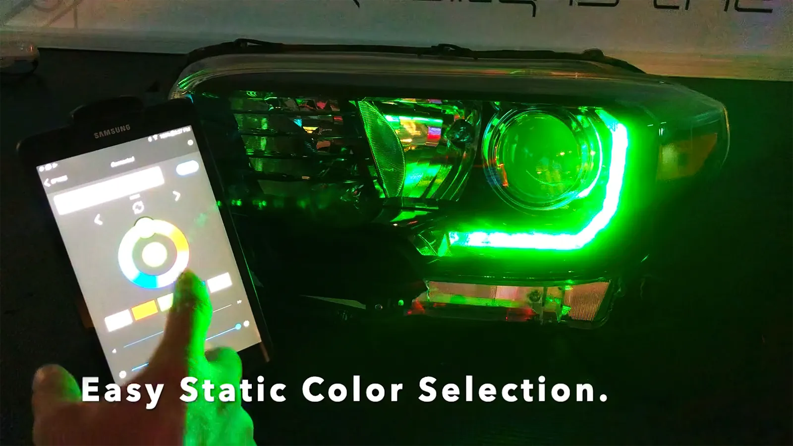 ORACLE Lighting 2016-2023 Toyota Tacoma Dynamic ColorSHIFT RGB A Headlight DRL Kit