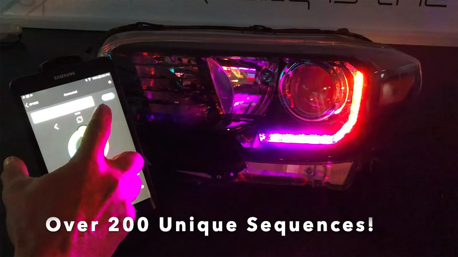 ORACLE Lighting 2016-2023 Toyota Tacoma Dynamic ColorSHIFT RGB A Headlight DRL Kit