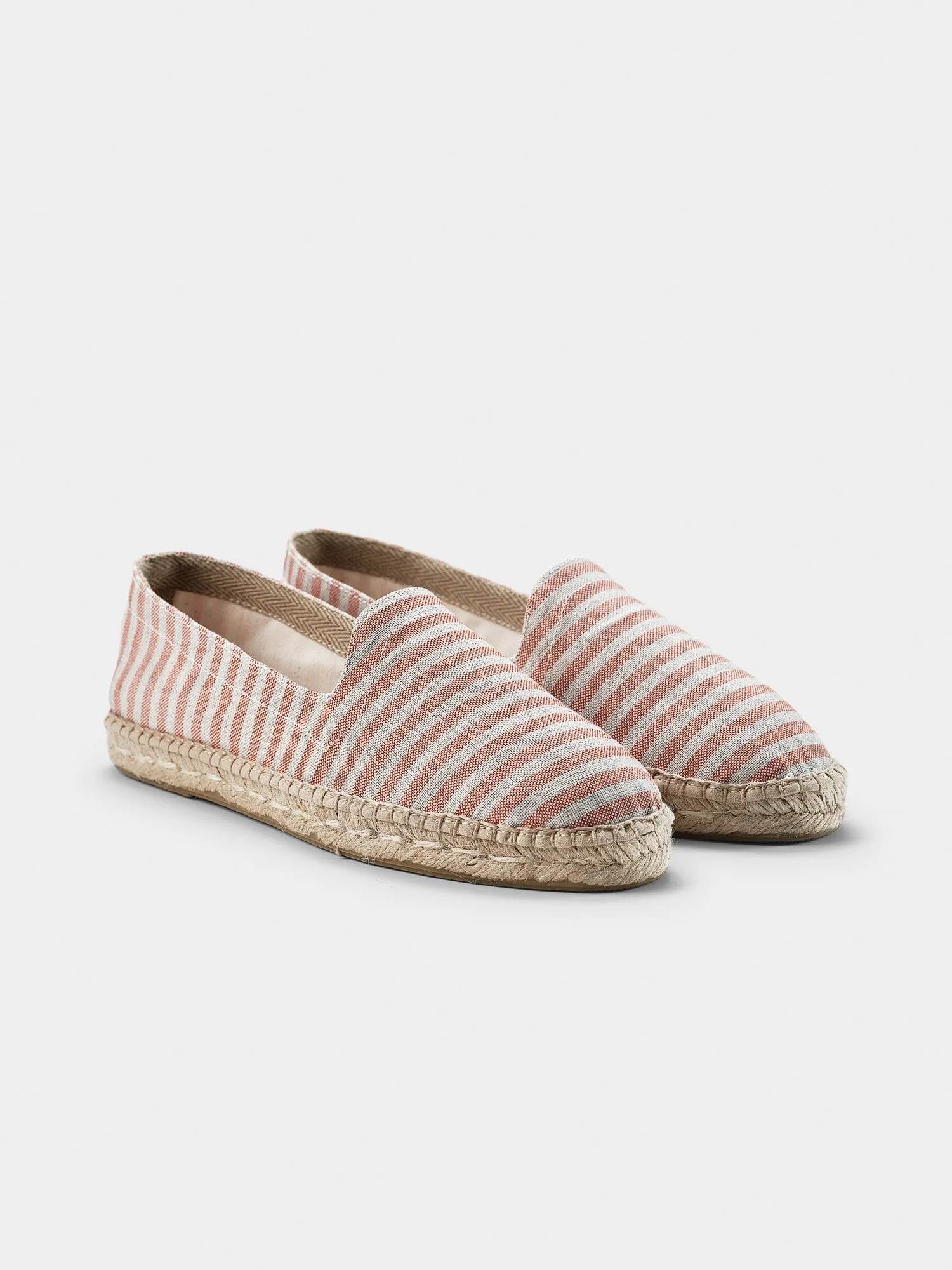 Orange Stripe Seaqual Espadrilles