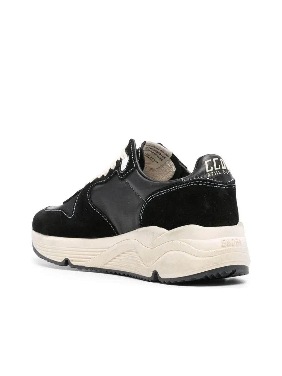 Panelled Leather Sneakers