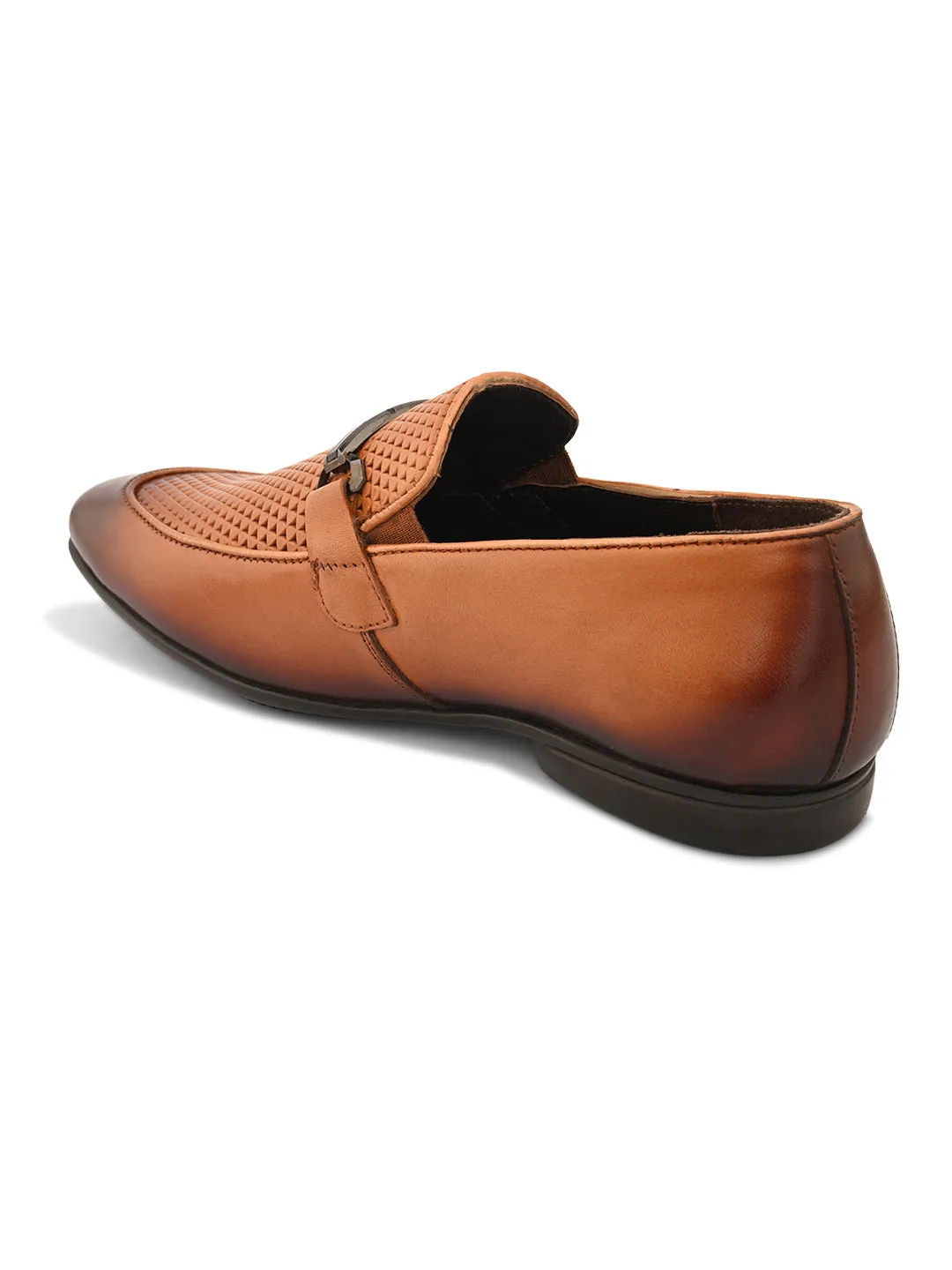 Pelle Albero Tan Leather Comfortable/Lightweight Mocassion