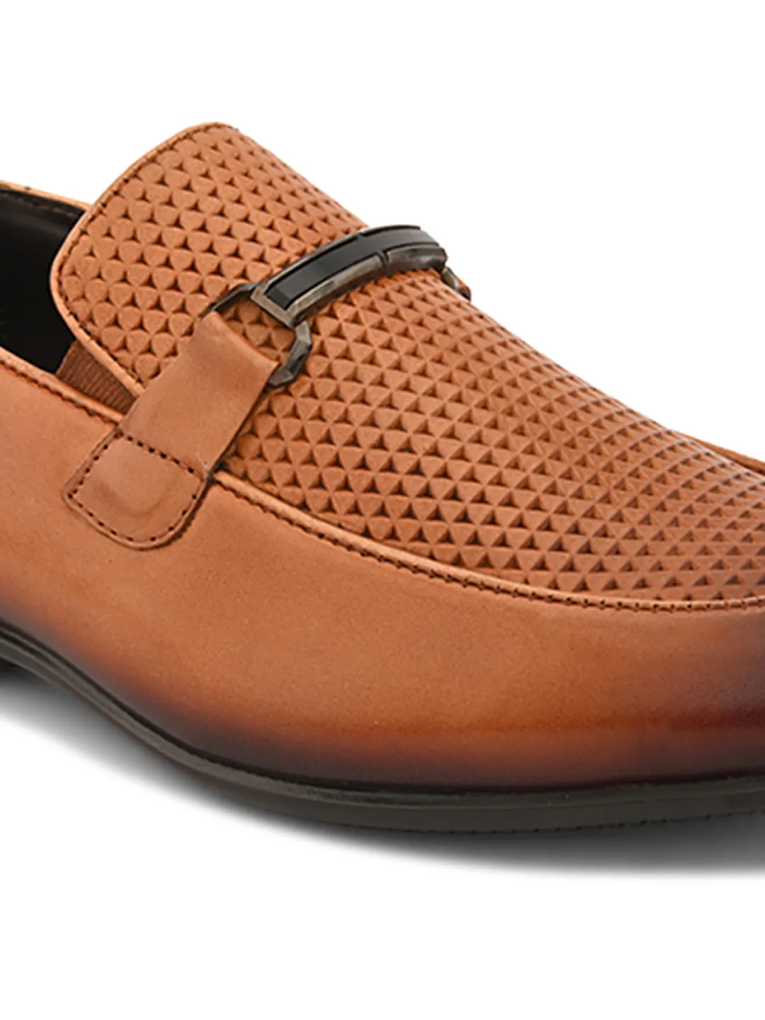Pelle Albero Tan Leather Comfortable/Lightweight Mocassion