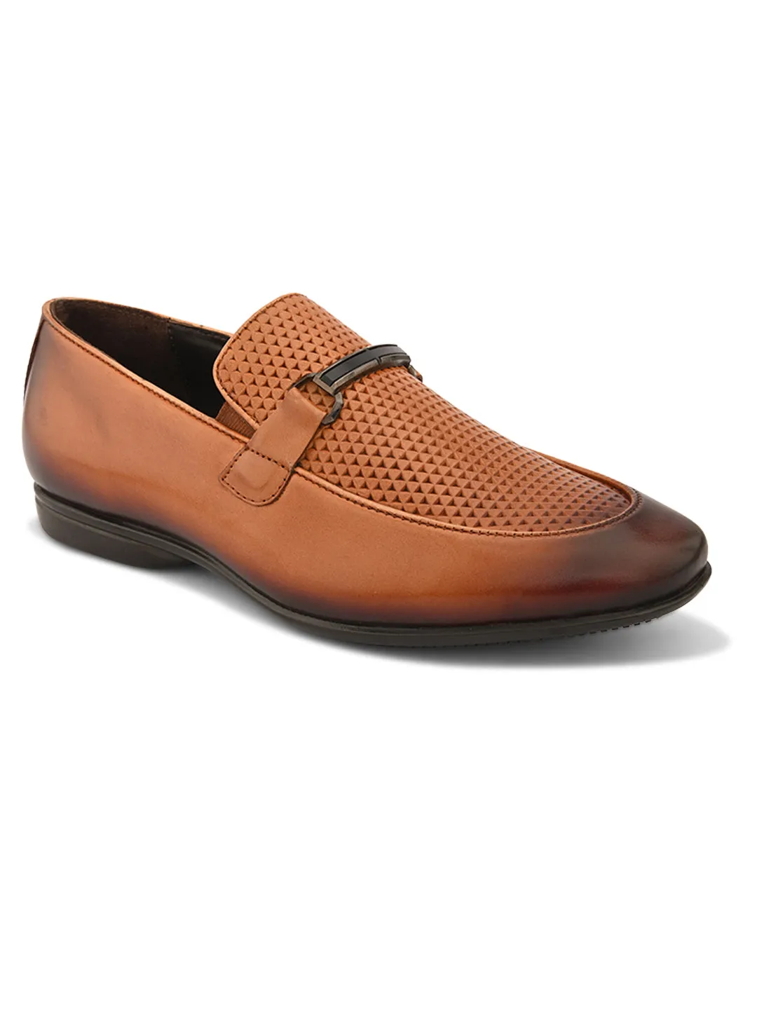 Pelle Albero Tan Leather Comfortable/Lightweight Mocassion