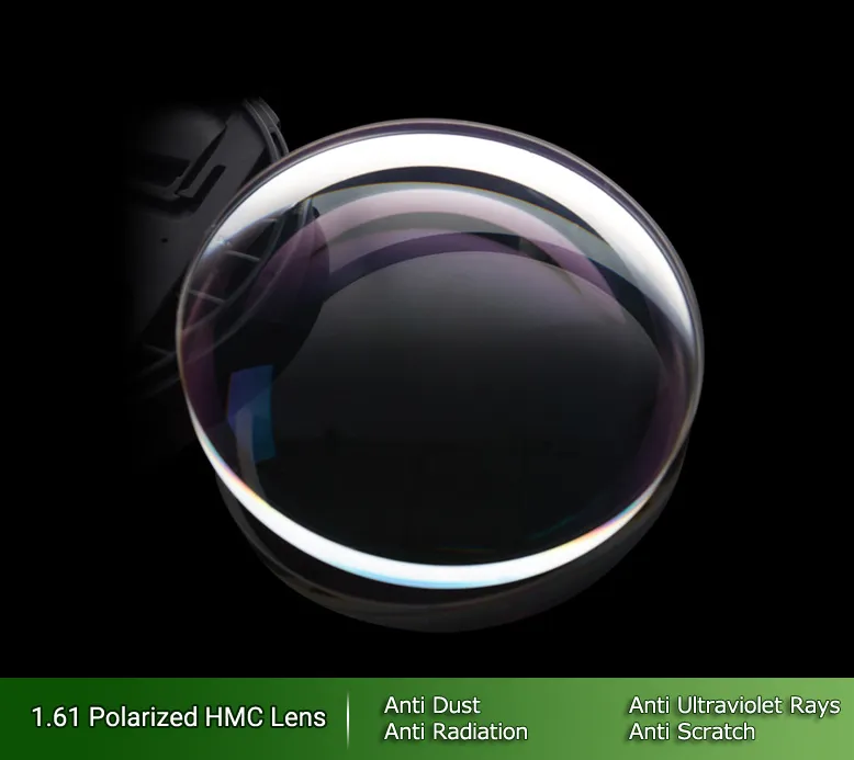 Reven Jate 1.61 Index Single Vision Polarized Mirror Lenses