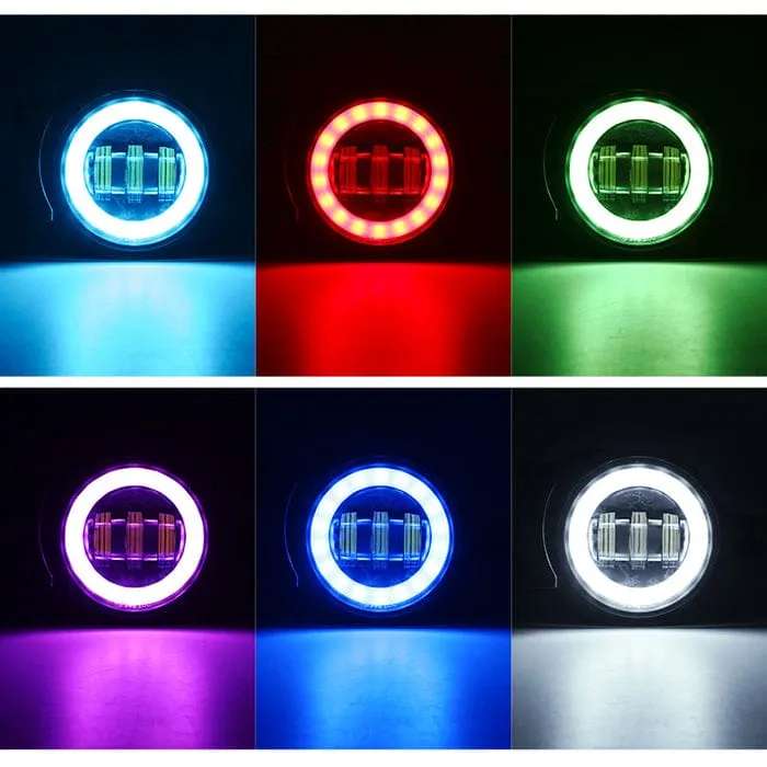 Suparee Jeep Wrangler JL JLU Halo LED Headlights ,Fog Light, Tail Lights & Brake Light Set