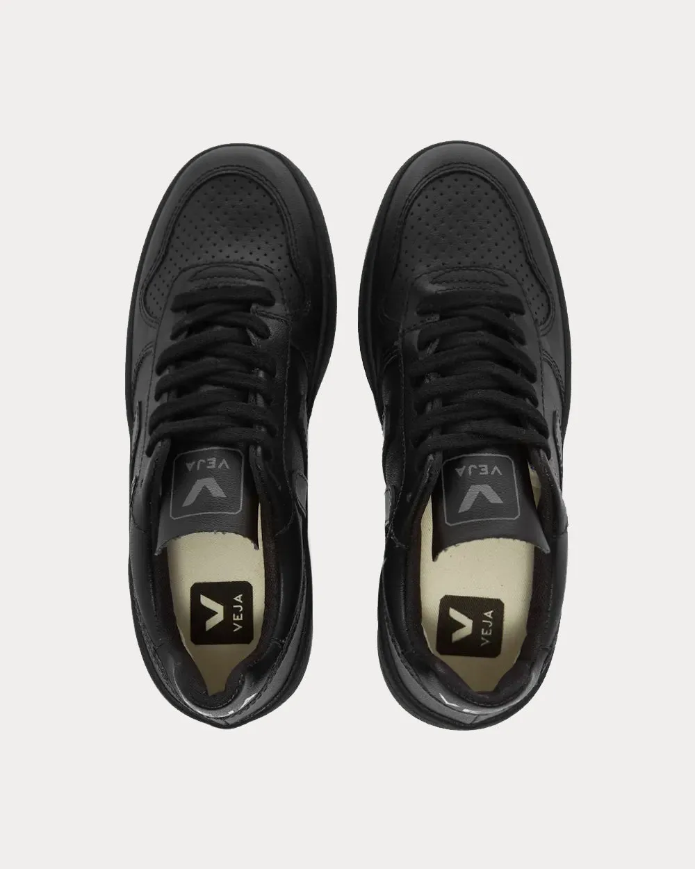 V-10 CWL Triple Black Low Top Sneakers