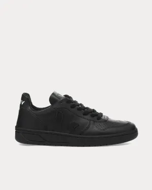 V-10 CWL Triple Black Low Top Sneakers