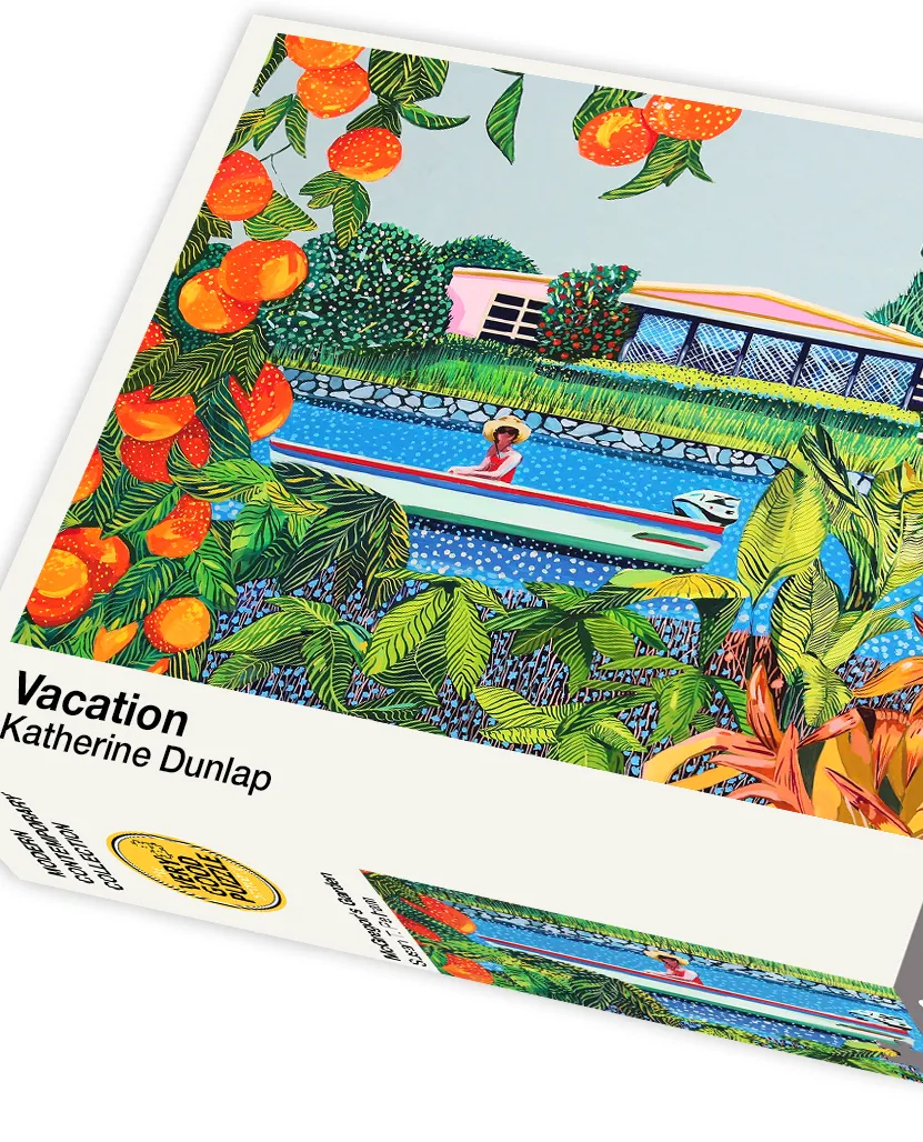 Vacation by Katherine Dunlap - 1000 piece jigsaw puzzle